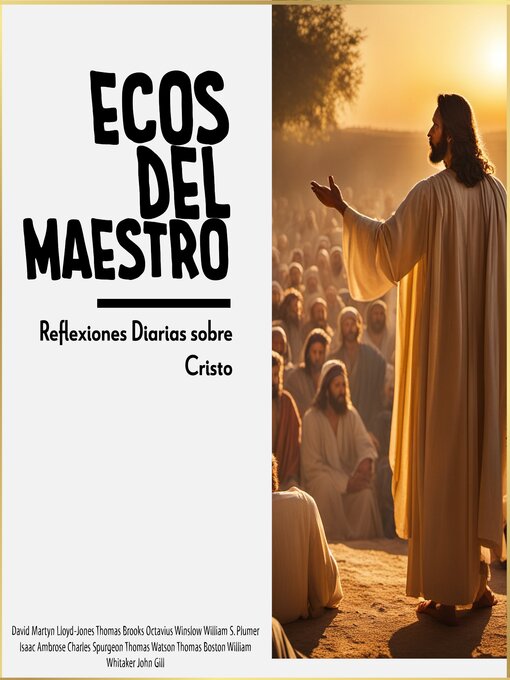 Title details for Ecos del Maestro by David Martyn Lloyd-Jones - Available